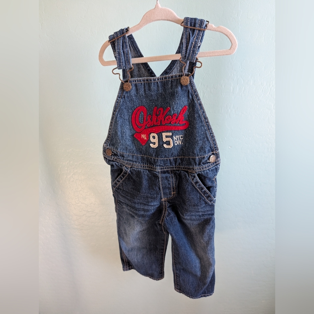 OshKosh B'gosh Kids Denim Overalls - Blue